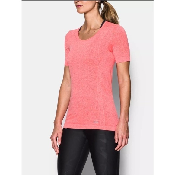 Under Armour Women's Threadborne Heathered Top Small - Picture 1 of 16
